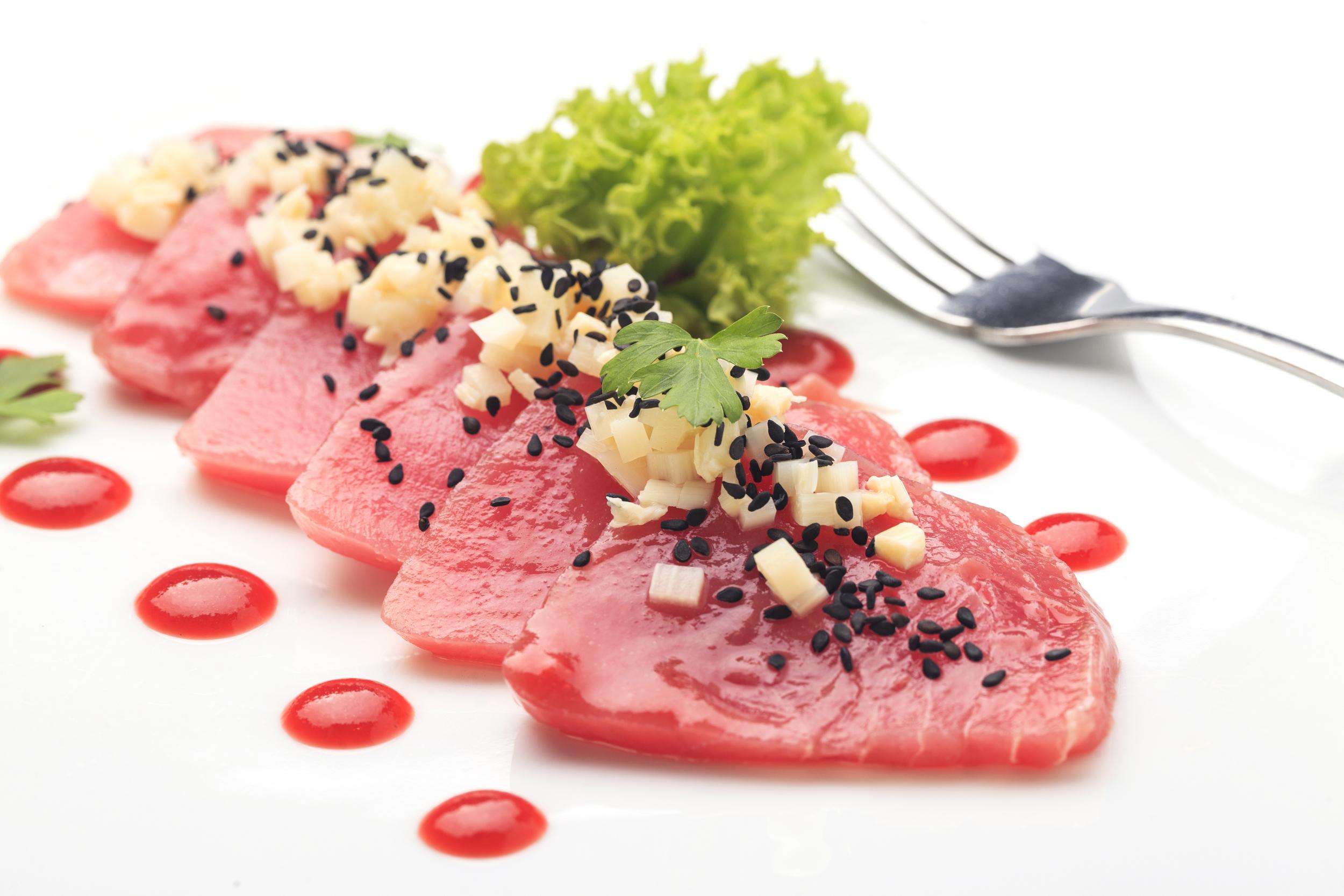 فندق ريغال باسيفيك سانتياغو المظهر الخارجي الصورة Tuna sashimi